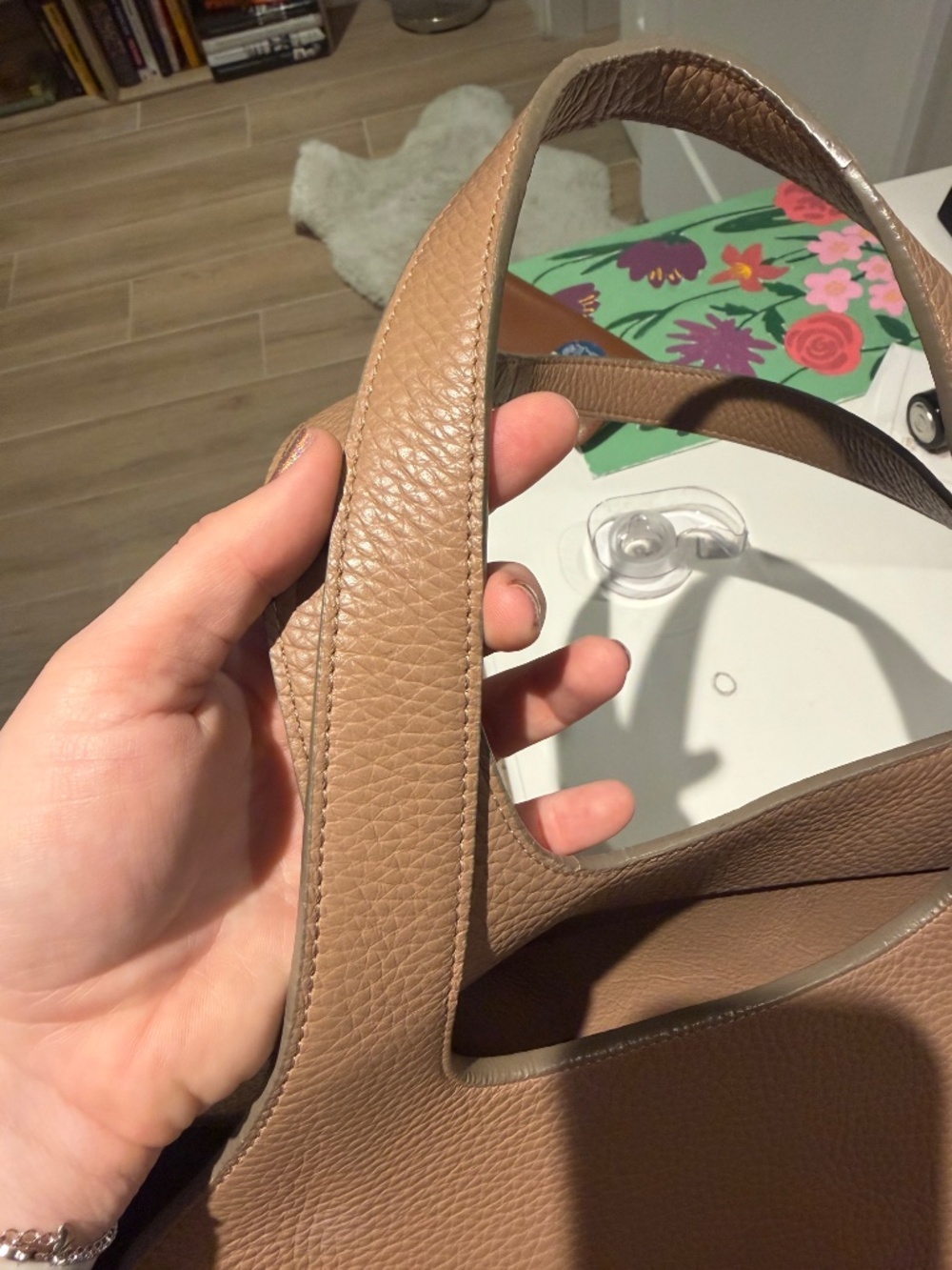 Cuyana System Tote Cappuccino 13 inch - Picture 10 of 11